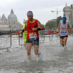 Maratona di Venezia con l’acqua