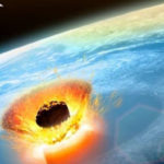 Asteroide che colpisce la terra