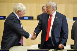 Brexit, telefonata tra Trump e Johnson