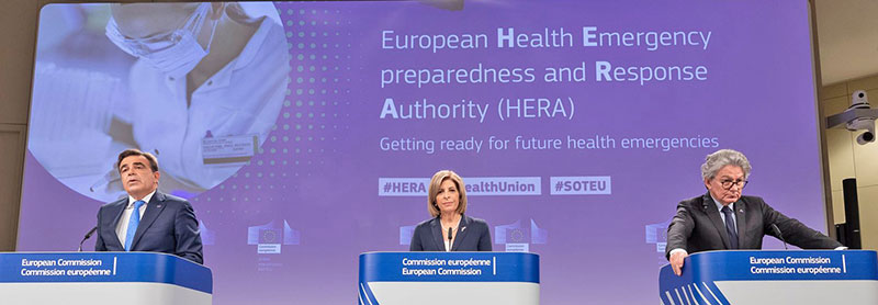 Nasce HERA, l’Autorità europea all’emergenze sanitarie