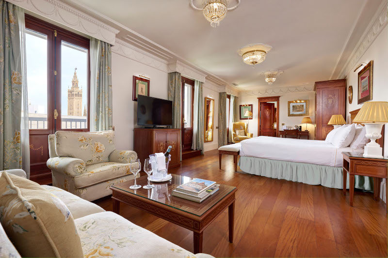 Hotel Inglaterra Sevilla magnifico soggiorno